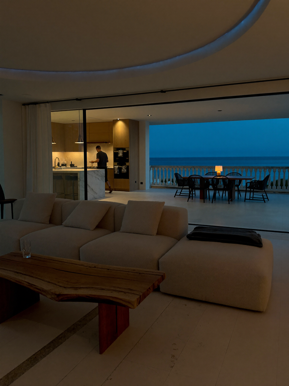 Floorplan-led residence illustrating where architecture and interior design responsibilities meet