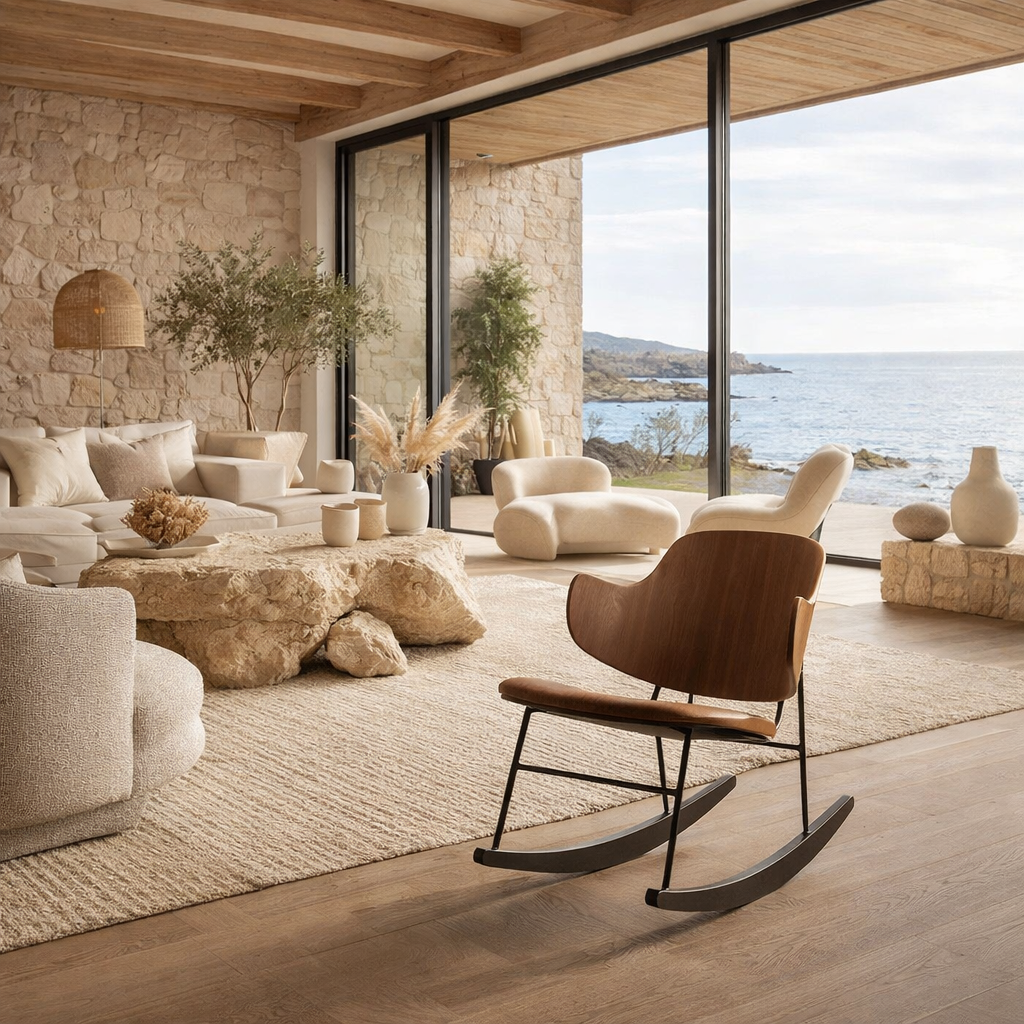 A-Dondolo Timber Rocking Chair