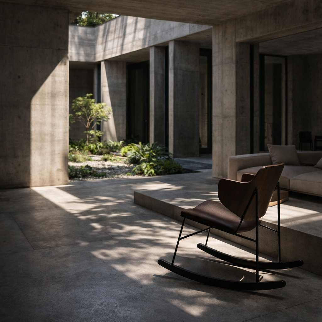A-Dondolo Timber Rocking Chair