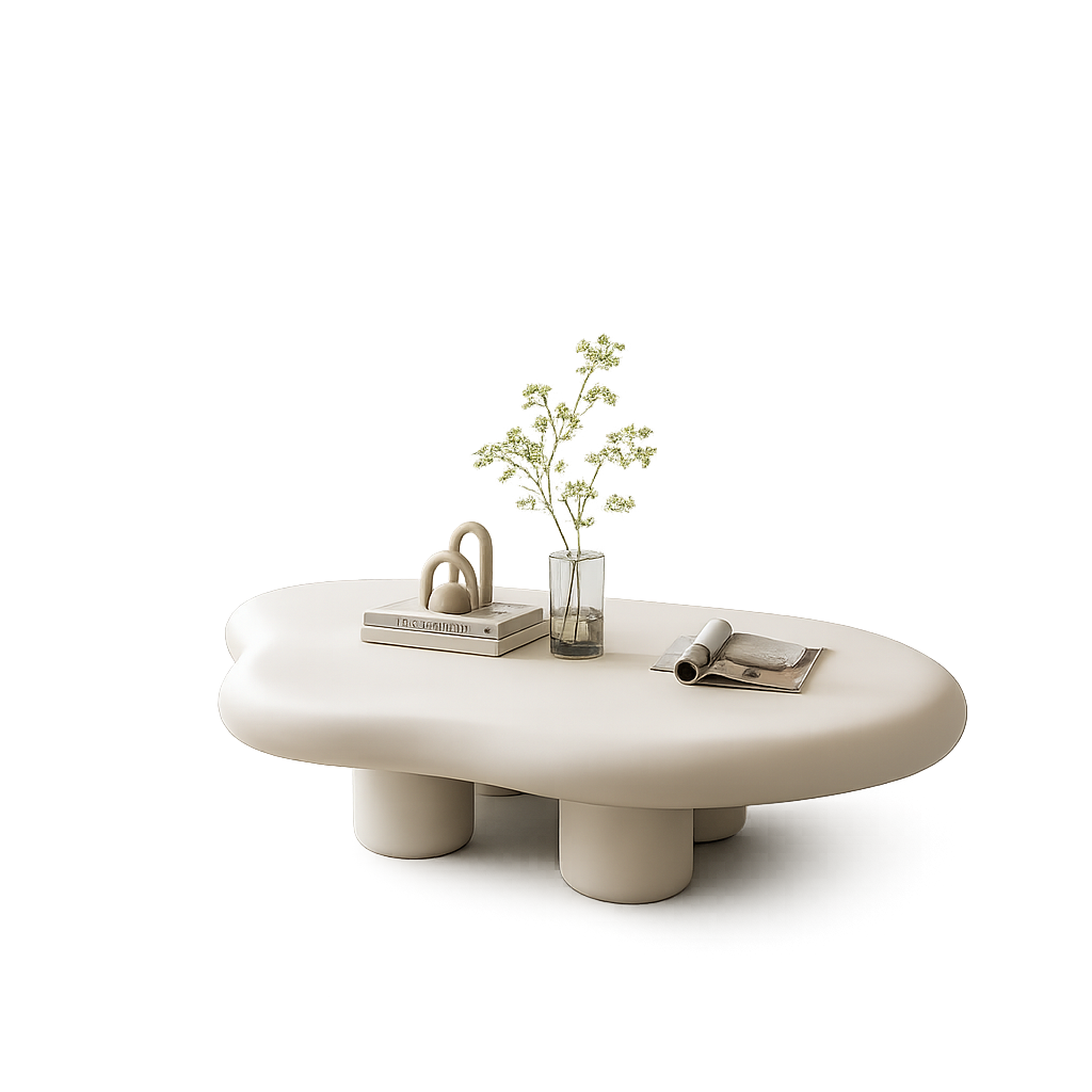 Front product view of the Nuvola Cloud Coffee Table by DORSA