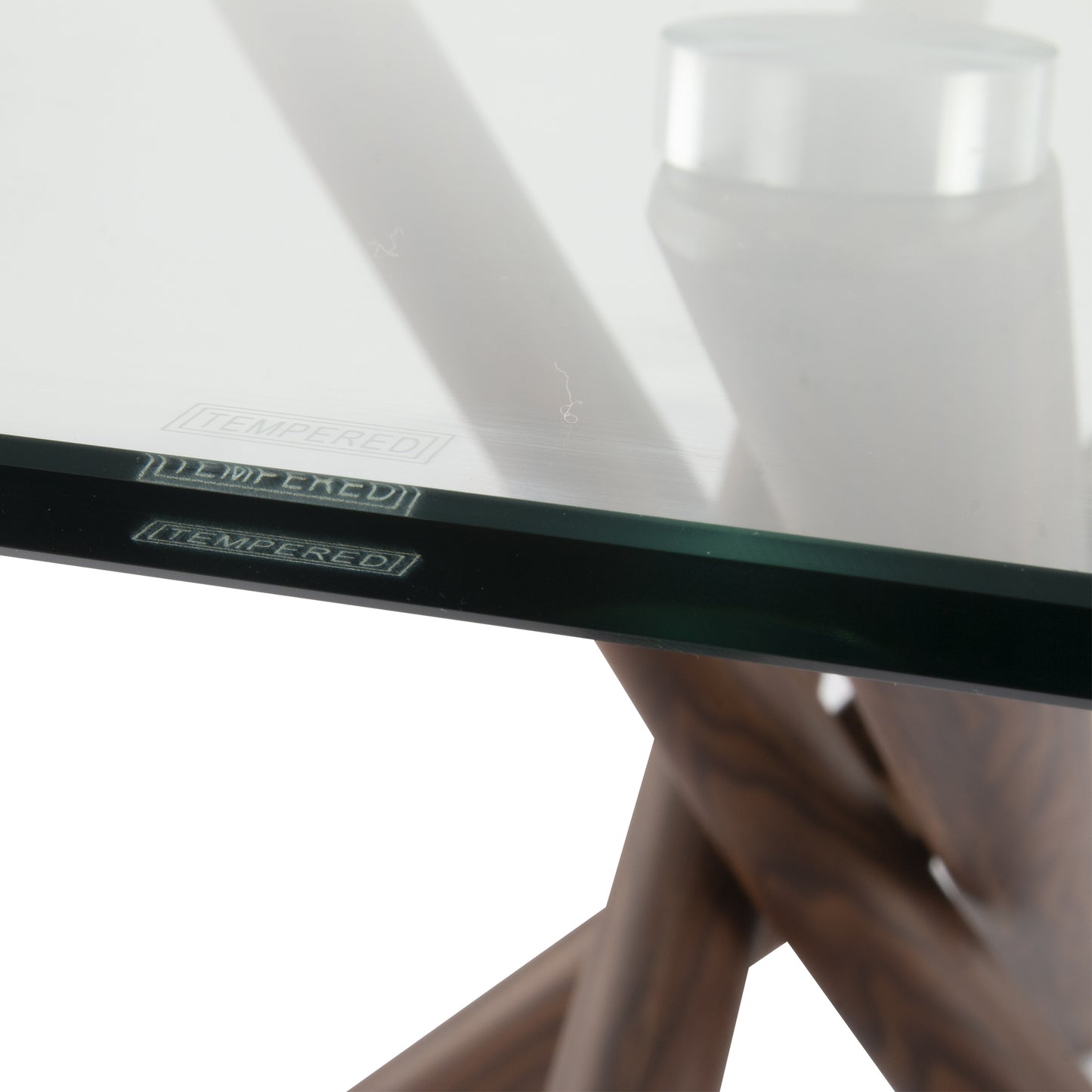 CROCE GLASS DINING TABLE