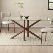 CROCE GLASS DINING TABLE
