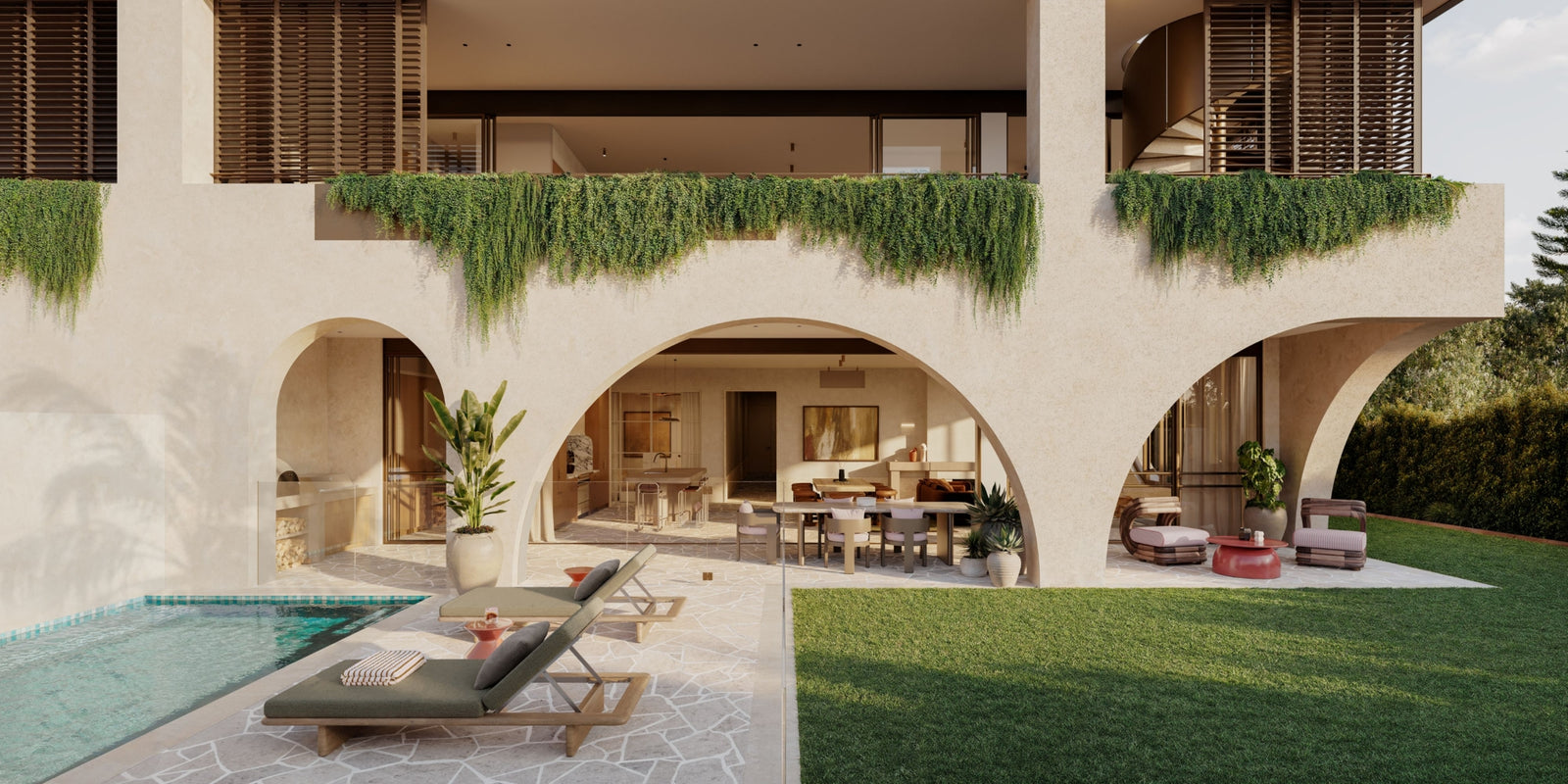 Residence Resolution project in Byron Bay, Biophilic Design