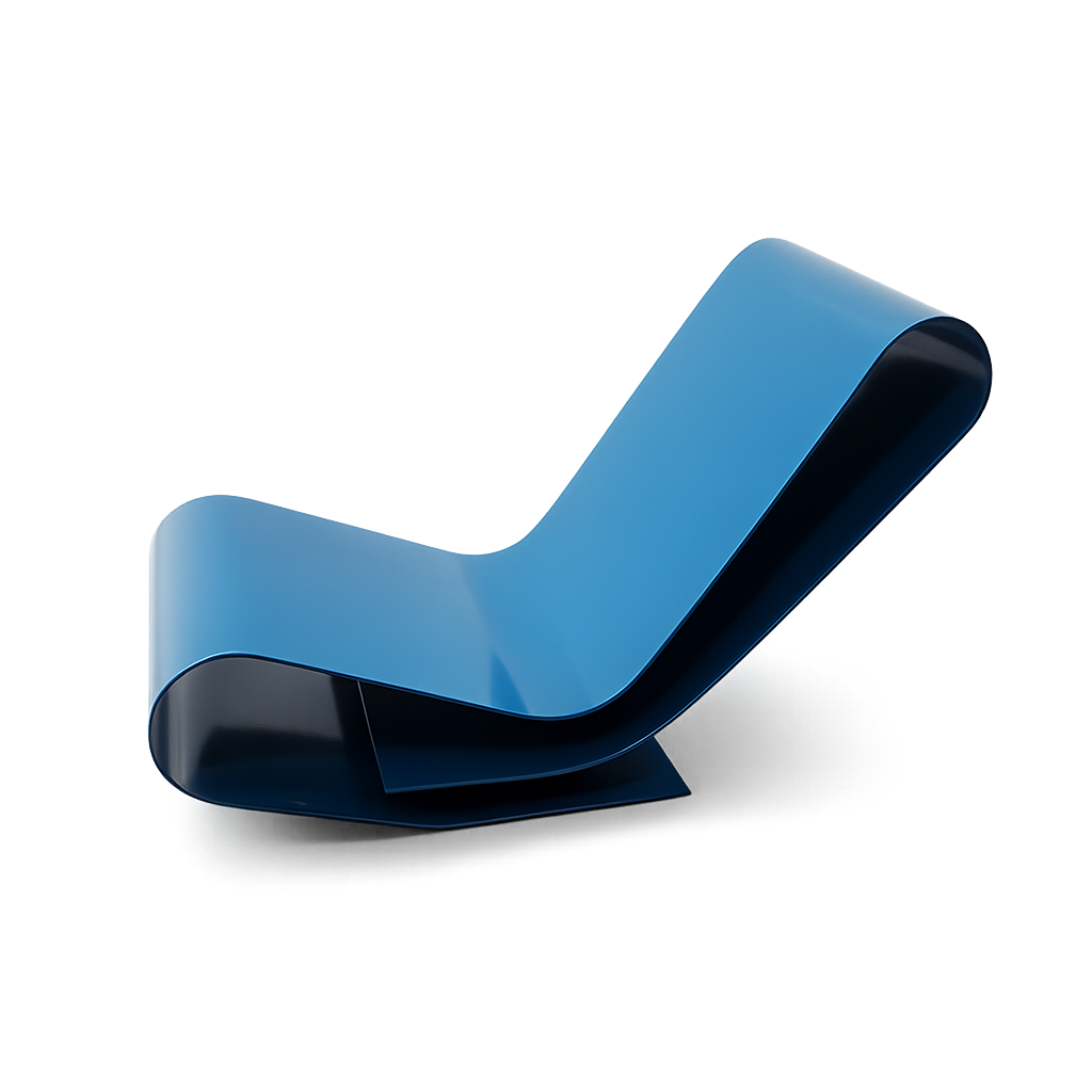 Front product view of the Flux Chroma Lounge by DORSA