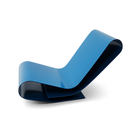 Front product view of the Flux Chroma Lounge by DORSA