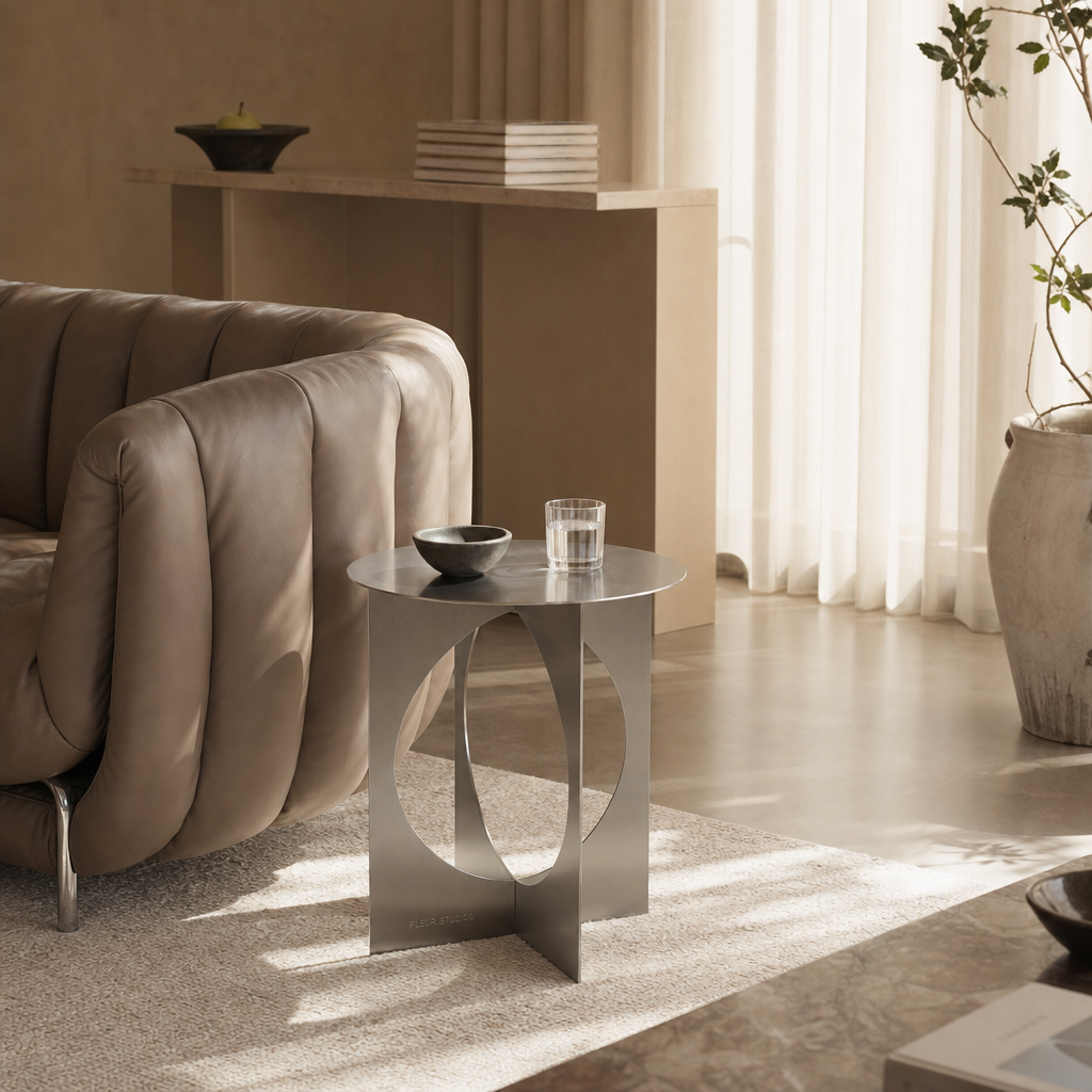 Omogenea Chrome Side Table