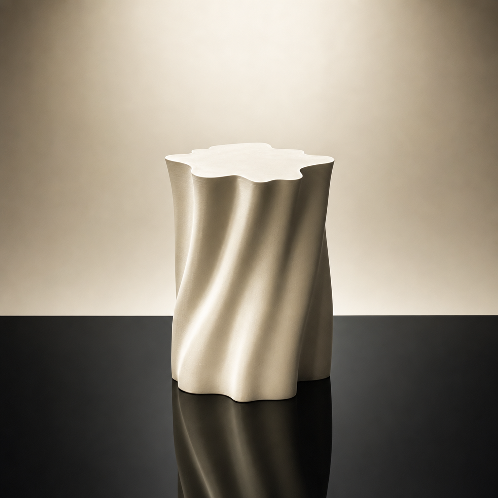 Volteggiare Cement Side Table