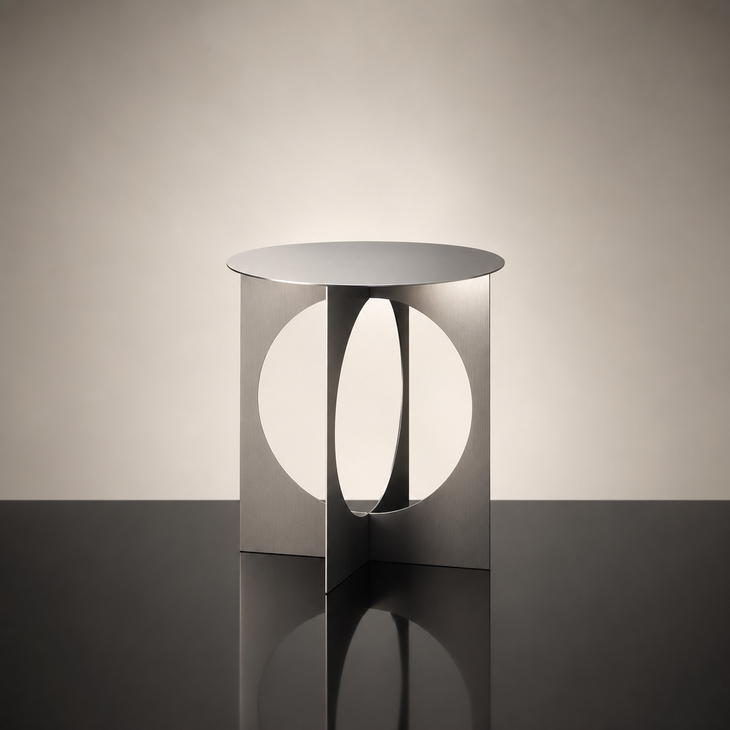 Omogenea Chrome Side Table