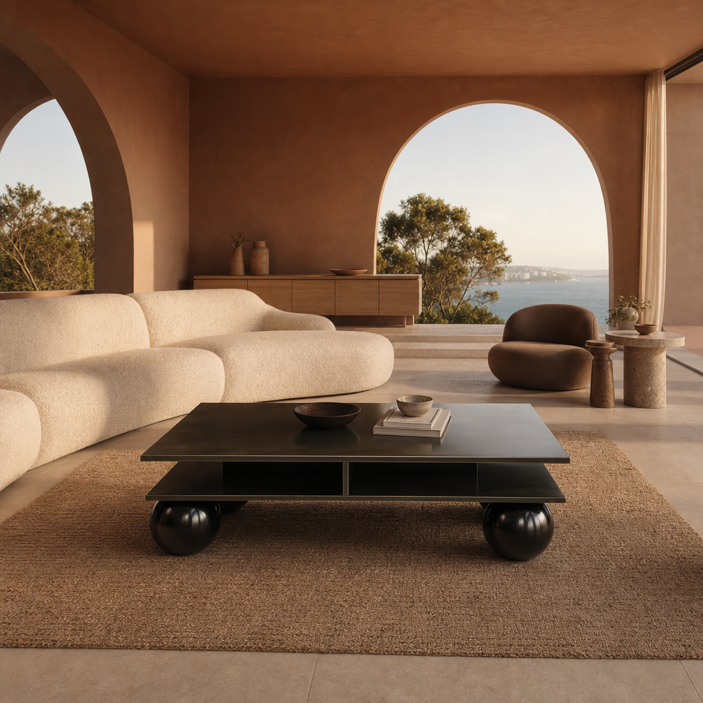 VETTRO NERO TABLE