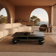 VETTRO NERO TABLE