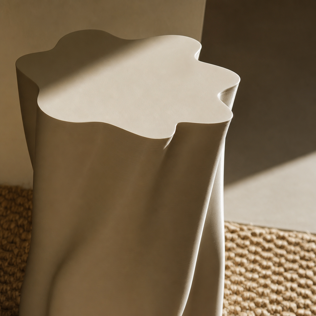 Volteggiare Cement Side Table