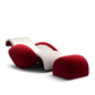 Front product view of the Lotus Form Lounge by DORSA