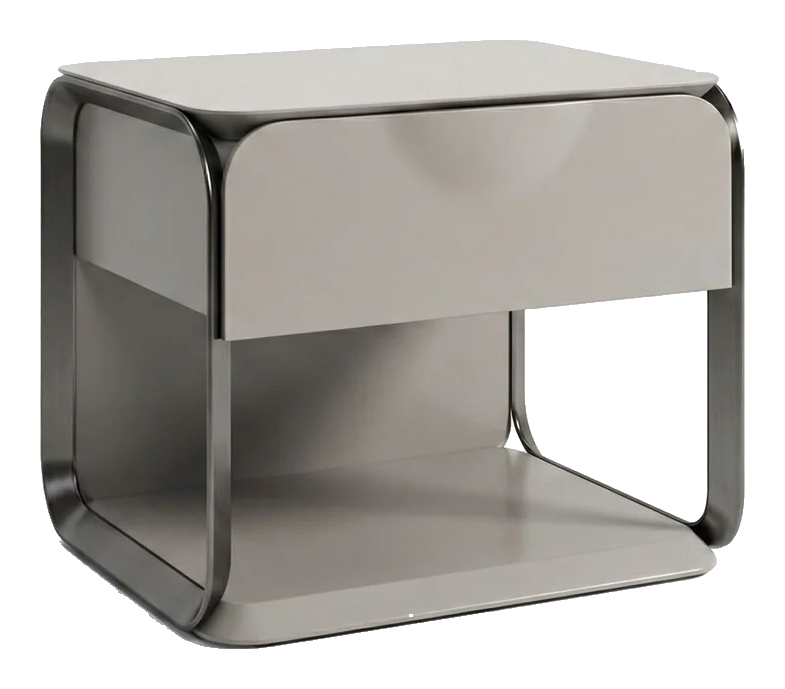 Front product view of the Lucente Nightstand by DORSA