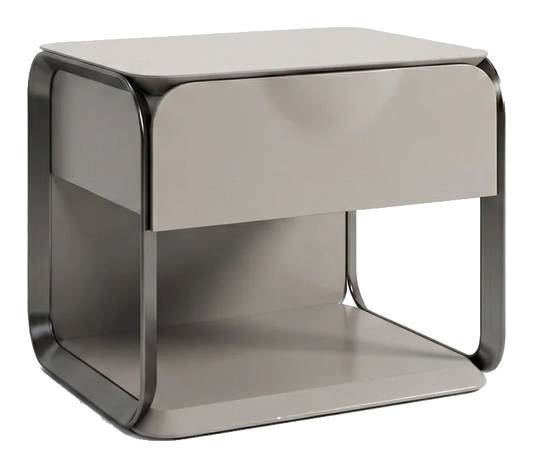 Front product view of the Lucente Nightstand by DORSA