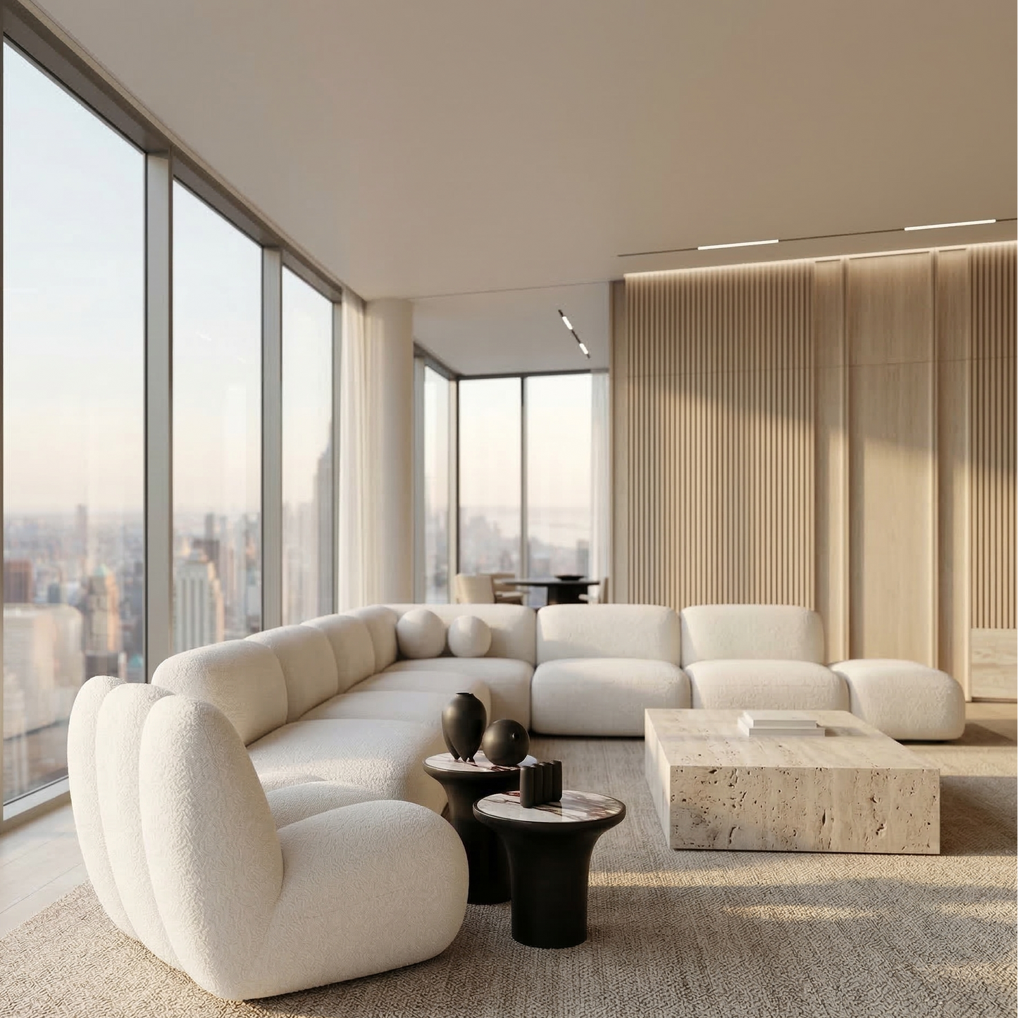 Mano Boucle Lounge Chair