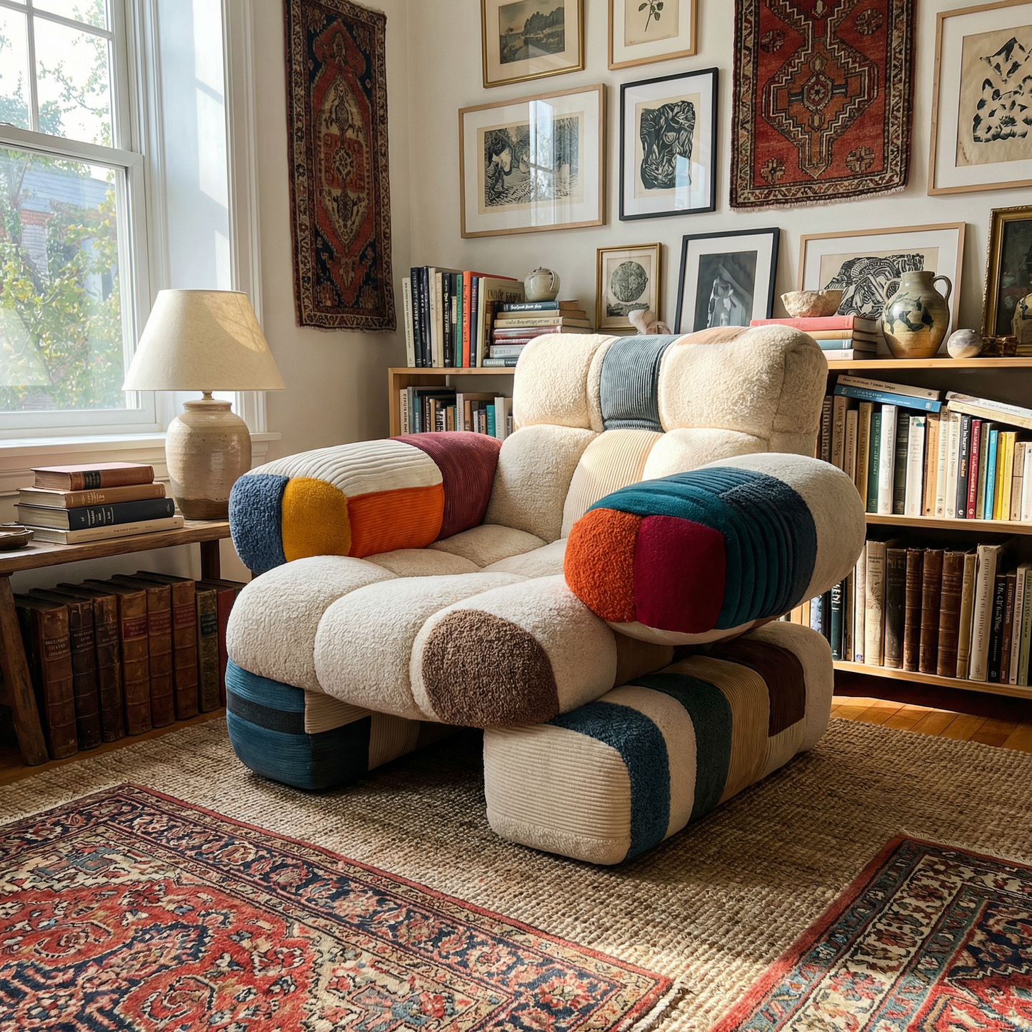 QUILTÉ LOUNGE CHAIR