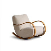 Front product view of the Railwood Lounge Chair by DORSA