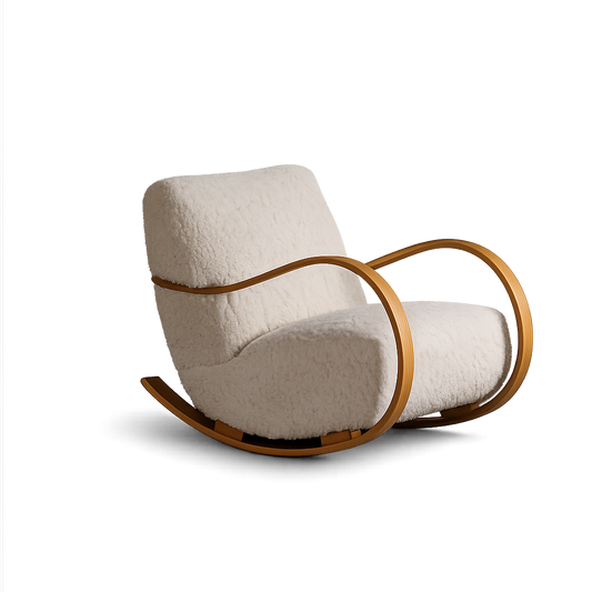 Front product view of the Railwood Lounge Chair by DORSA