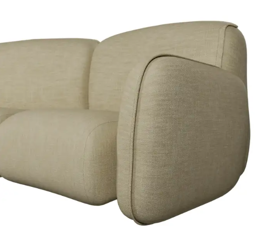 Front product view of the Modulo Sofa by DORSA