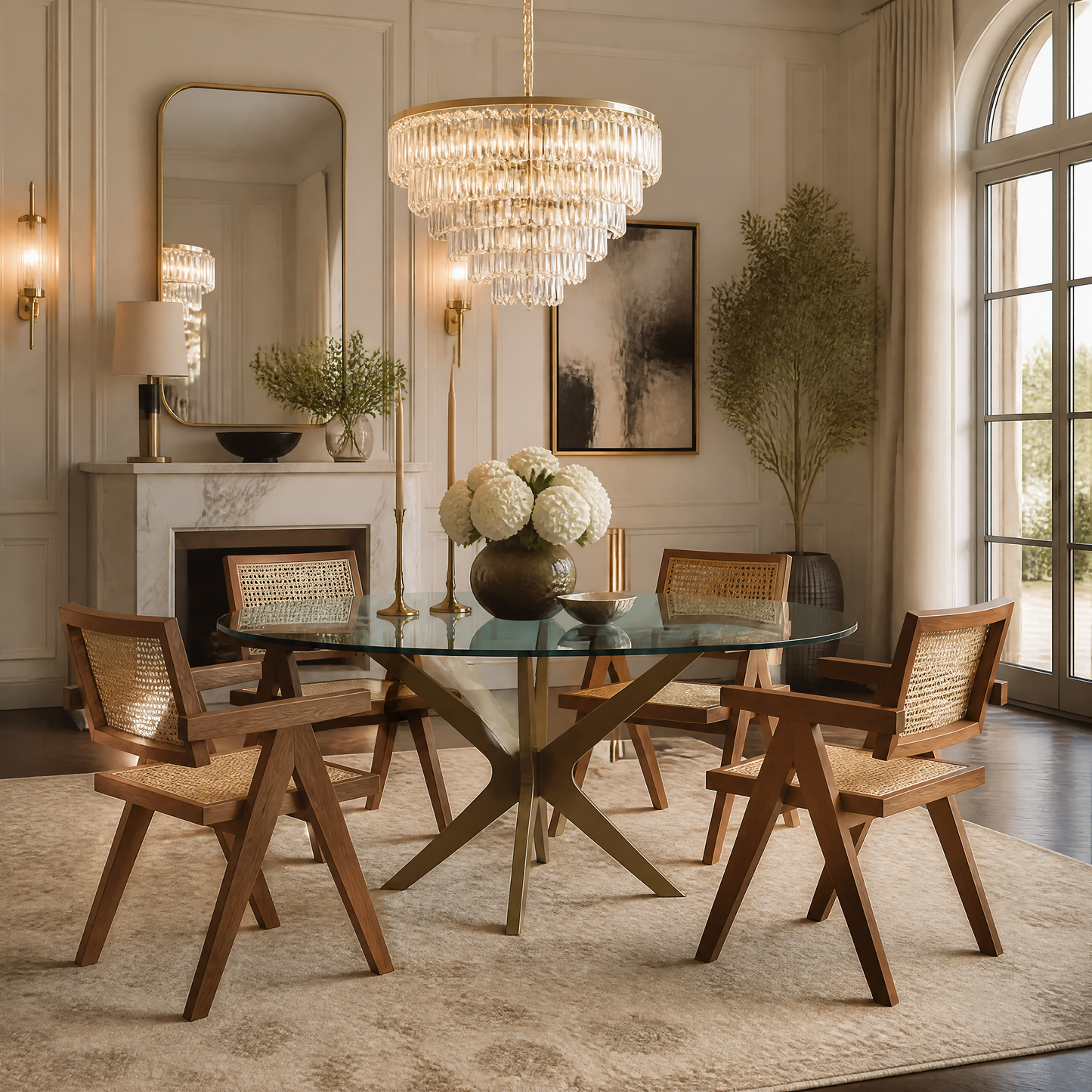 VARO RATTAN DINING CHAIR