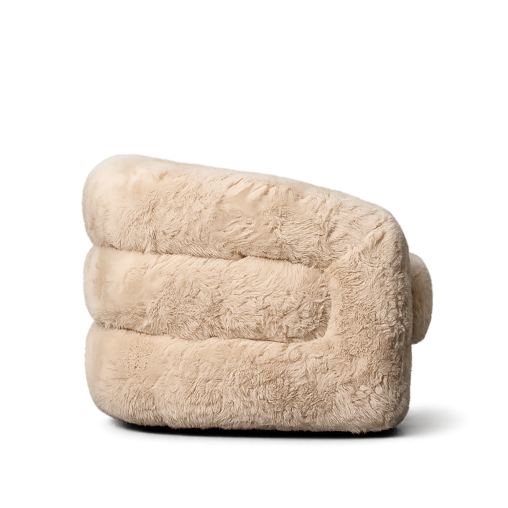 Aderente Fur Lounge Chair