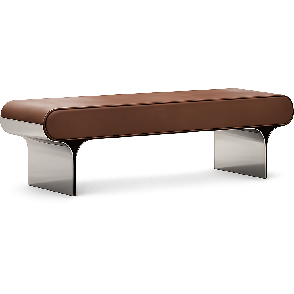 Front product view of the Aero Form Bench by DORSA