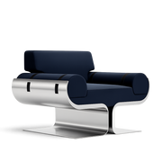 Front product view of the Aero Frame Chair by DORSA