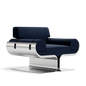 Front product view of the Aero Frame Chair by DORSA