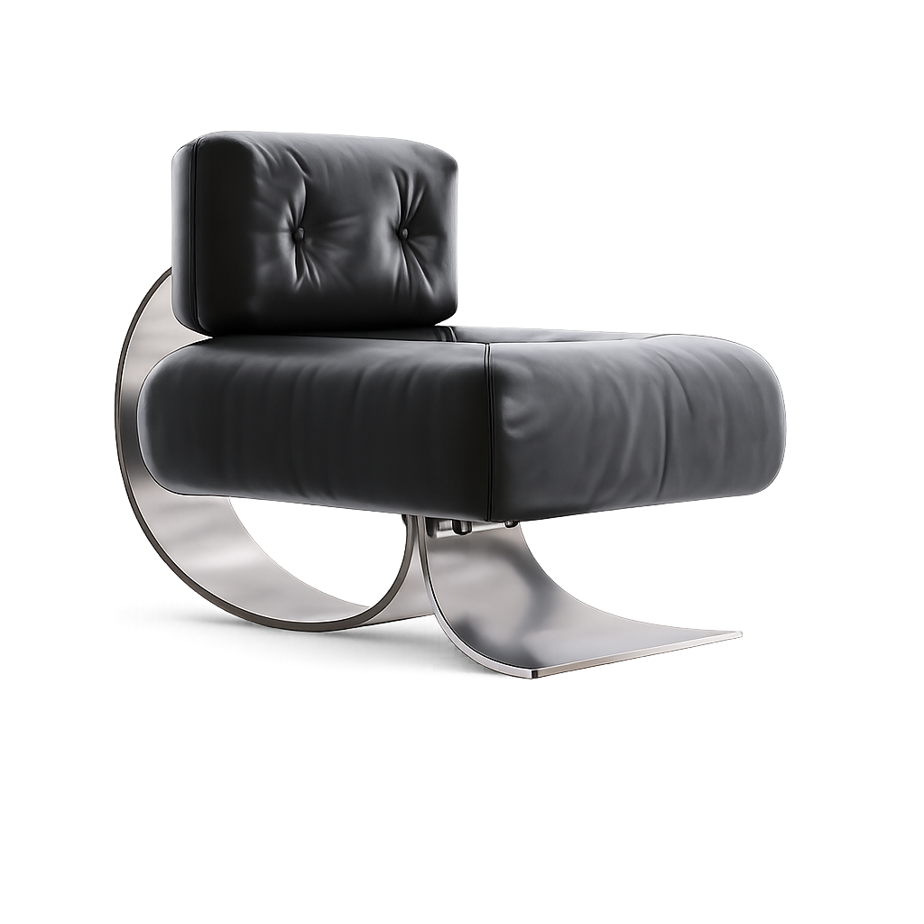 Front product view of the Arcus Recline Chair by DORSA