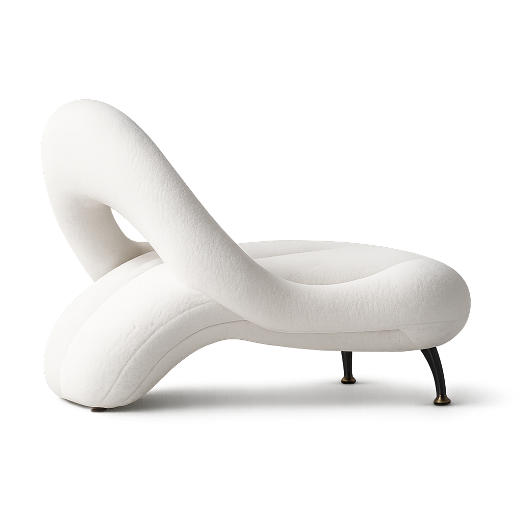 Front product view of the Arc Soft Chair by DORSA
