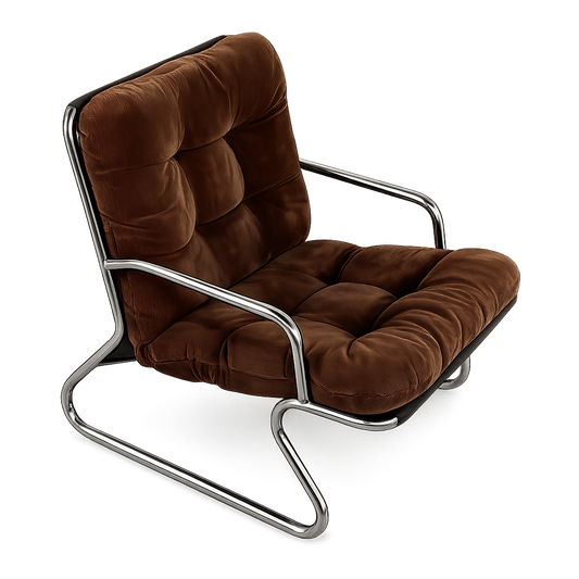 Front product view of the Assé Lounge Chair by DORSA