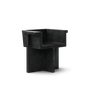 Front product view of the Brutalità Brutalist Armchair by DORSA