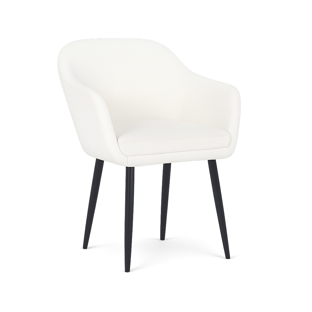 Front product view of the Cenare Boucle Stool by DORSA