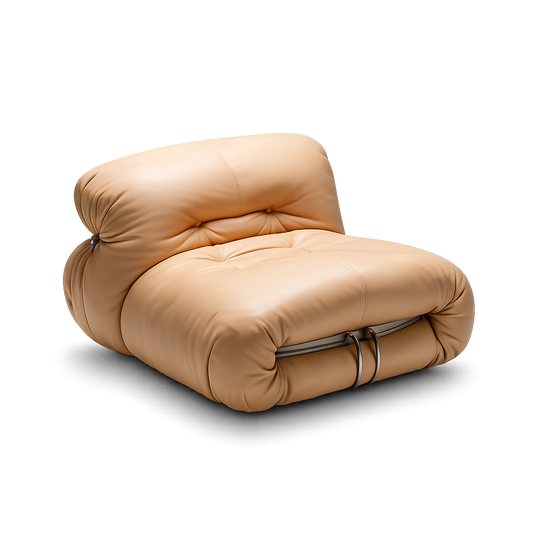 Front product view of the Softlock Lounge Chair by DORSA