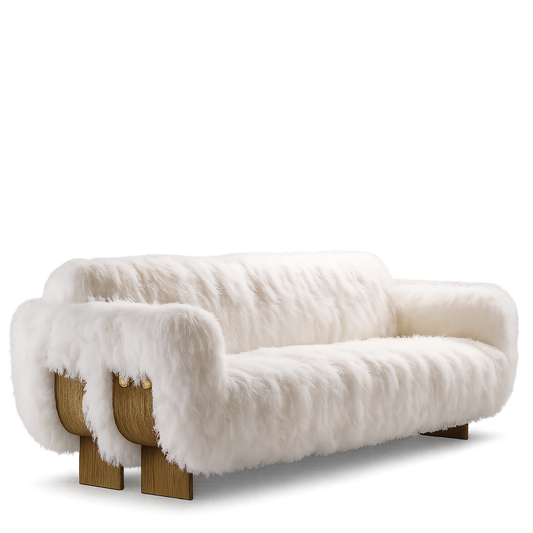 Front product view of the Alba Grande Sofa by DORSA