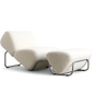 Di Moda Boucle Lounge and Ottoman