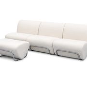 Di Moda Boucle Lounge and Ottoman