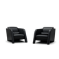 Front product view of the Blade Lounge Chairs by DORSA