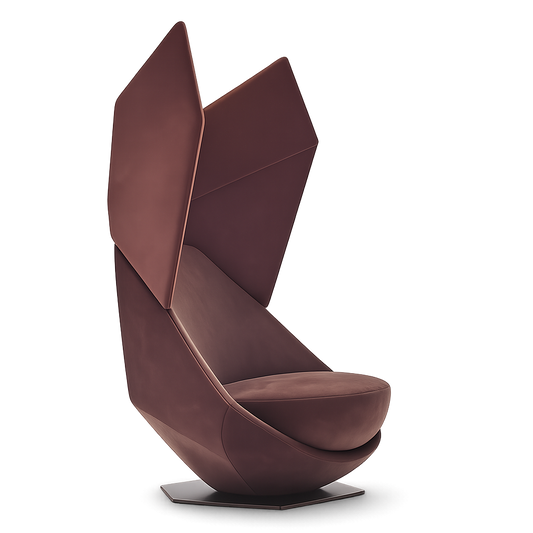 Front product view of the Drakar Highback Chair by DORSA