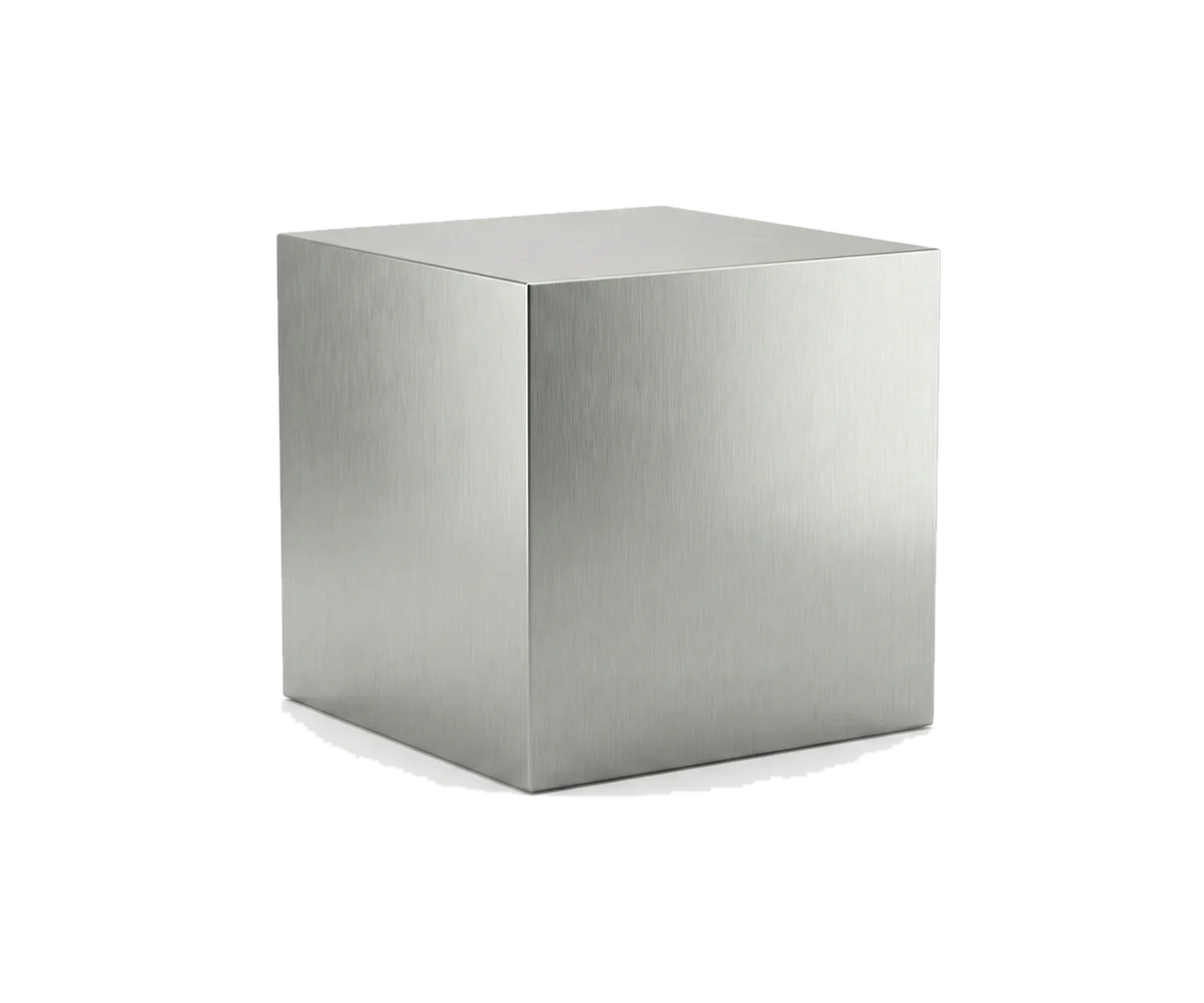 Front product view of the Ferrum Side Table by DORSA