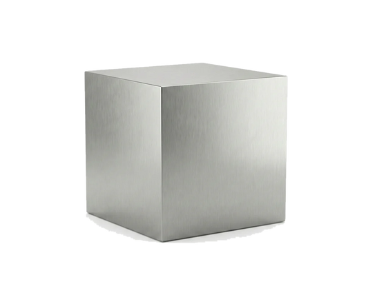 Front product view of the Ferrum Side Table by DORSA