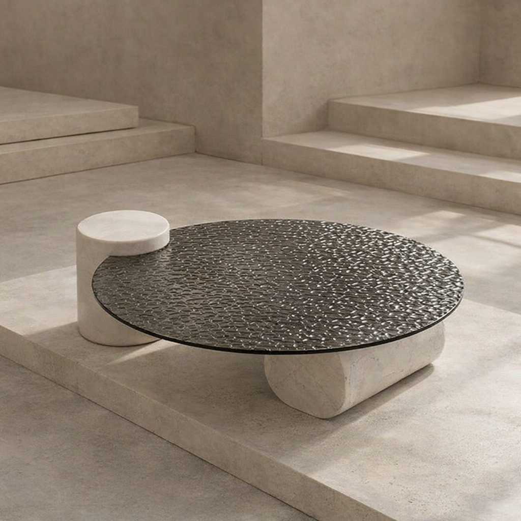 Fluire Marble Coffee Table