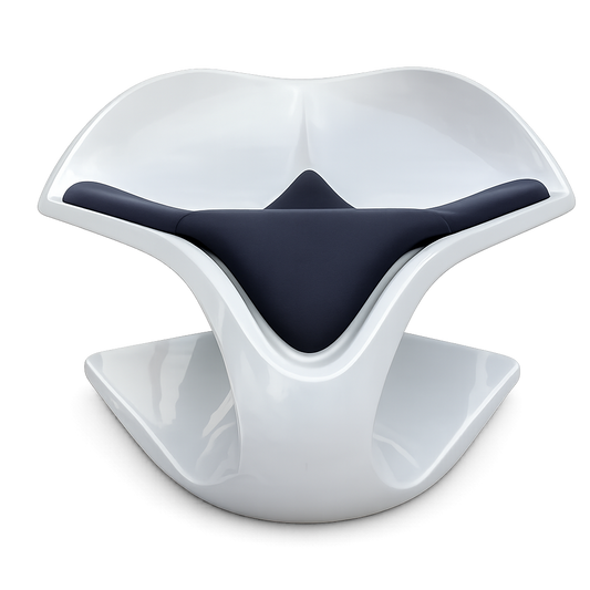 Front product view of the Aeroform Lounge Chair by DORSA
