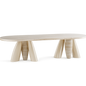 Front product view of the Column Dining Set by DORSA