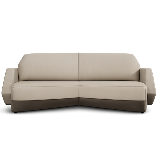 Front product view of the Angula Sofa by DORSA