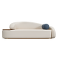 Front product view of the Orbita Curve Sofa by DORSA