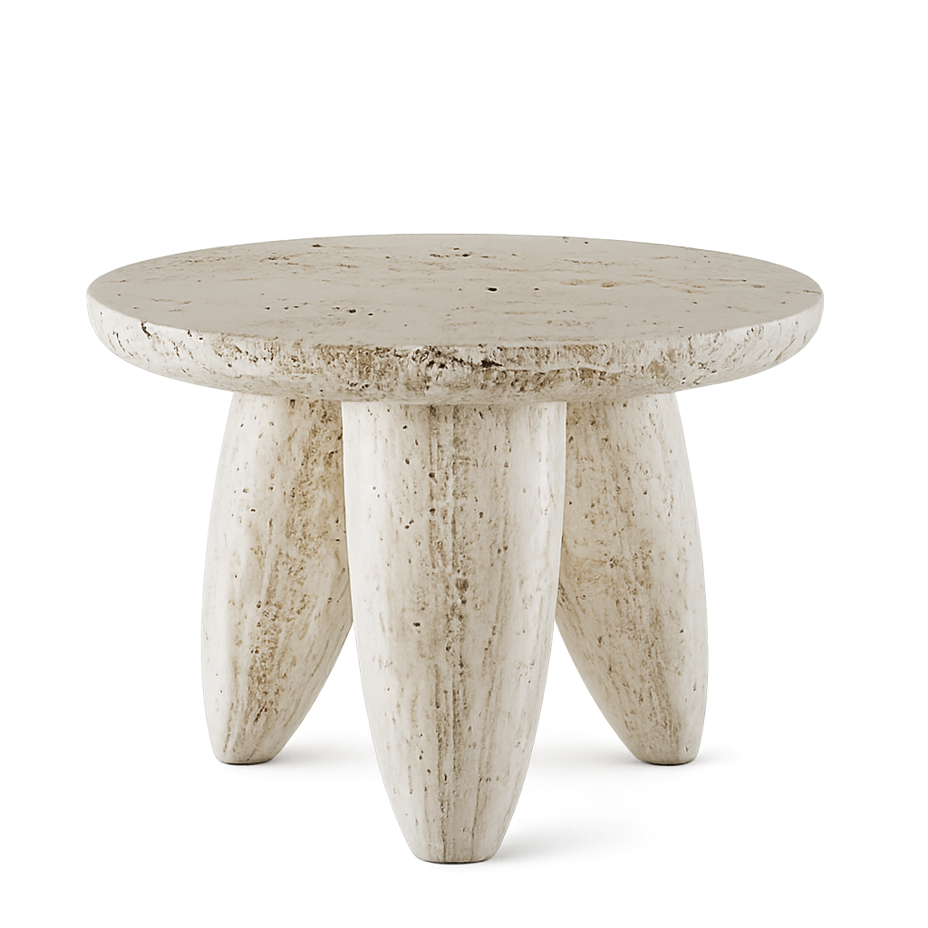ORBIS MINI TRAVERTINE TABLE