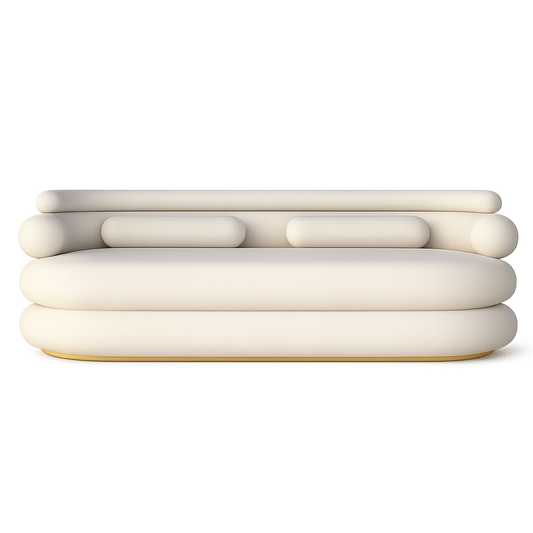 Front product view of the Stratus Lounge Sofa by DORSA