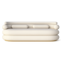Front product view of the Stratus Lounge Sofa by DORSA