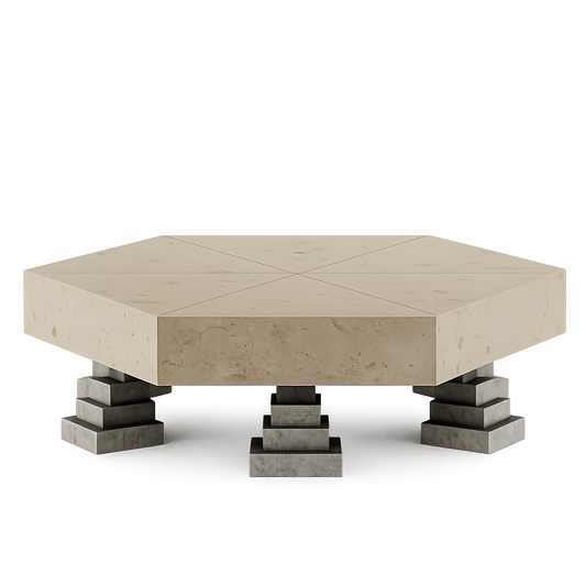 Front product view of the Hexus Coffee Table by DORSA